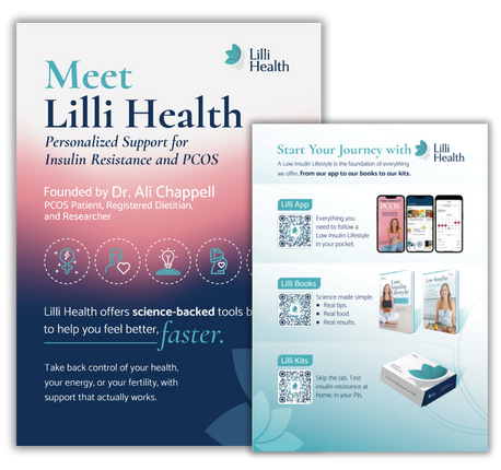 Lilli Health Patient Handout 5x7